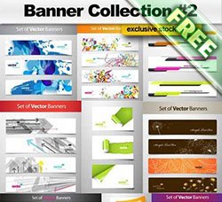 网站广告模板：Banner Collection 2
